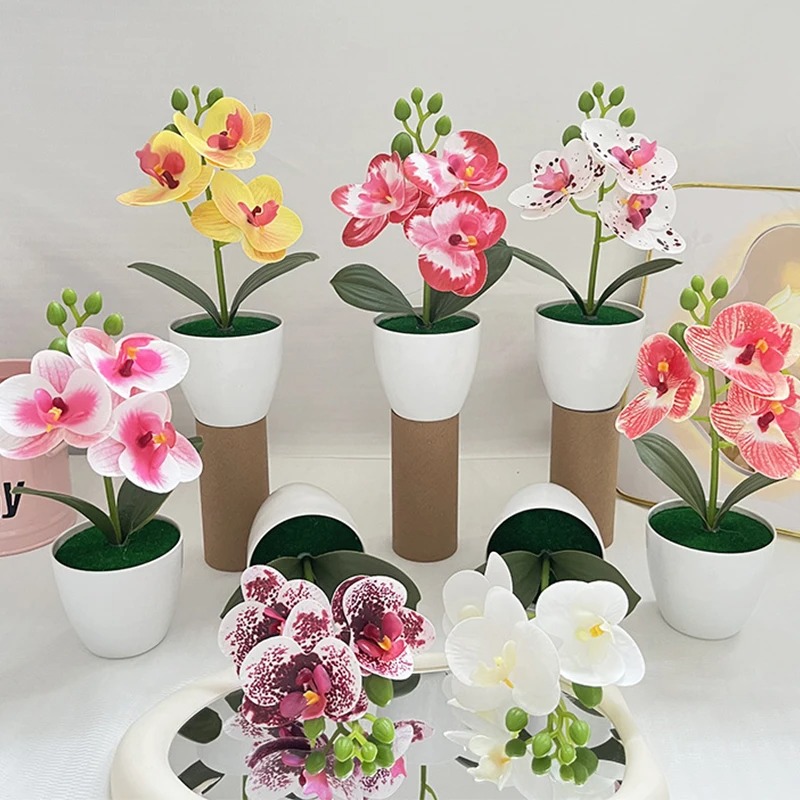 1Pcs 20CM Simulation Plants Po - огляд і ціна Desk Setup Plants