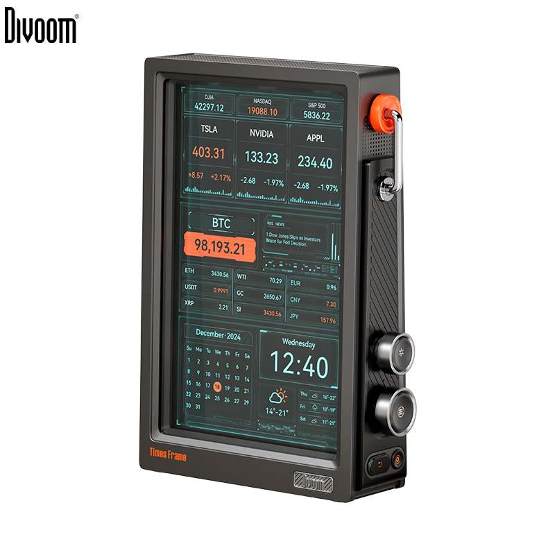Divoom Times Frame 10.1″ Smart - огляд і ціна Speaker Desk Setup