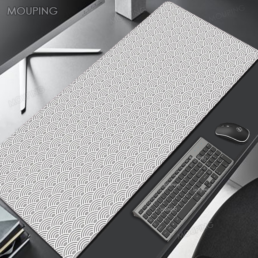 Black Deskmat Carpet Desk Acce - огляд і ціна Desk Setup Black And White
