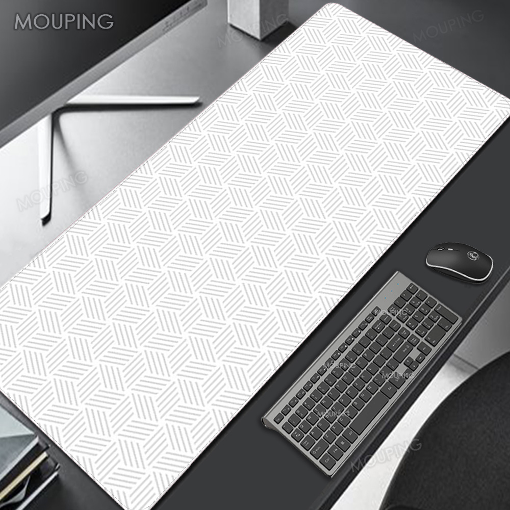 Black Deskmat Carpet Desk Acce - огляд і ціна Desk Setup Black And White
