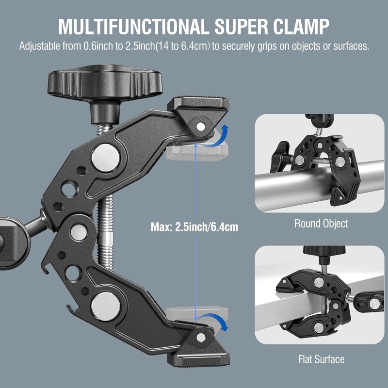 Universal Aluminum Super Clamp - огляд і ціна Monitor Arm Clamp