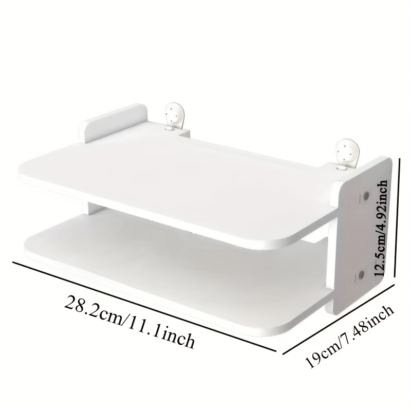 Wall-Mounted Router & Cable Or - огляд і ціна Desk Setup Tv