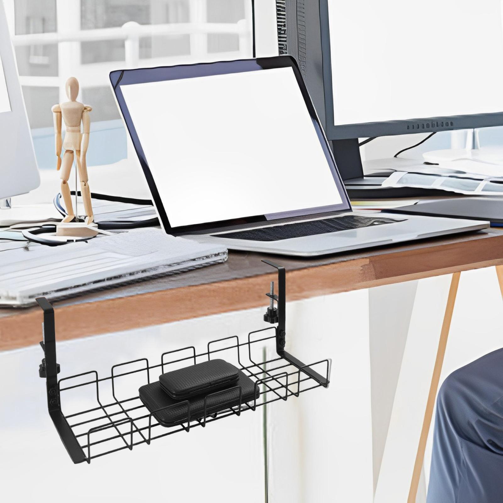 Wire Management Under Desk Tab - огляд і ціна Desk Setup Studio