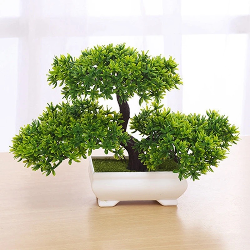 1Pcs Green Artificial Plants B - огляд і ціна Desk Setup Plants