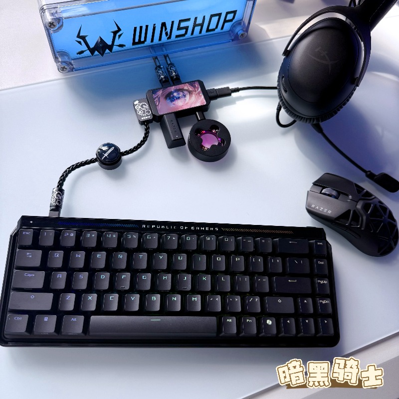 WINSHOP Esports HUB Dual-In 4- - огляд і ціна Desk Setup Usb Hub