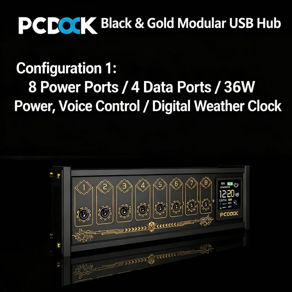 PCDOCK Block USB Desktop Power - огляд і ціна Desk Setup Laptop