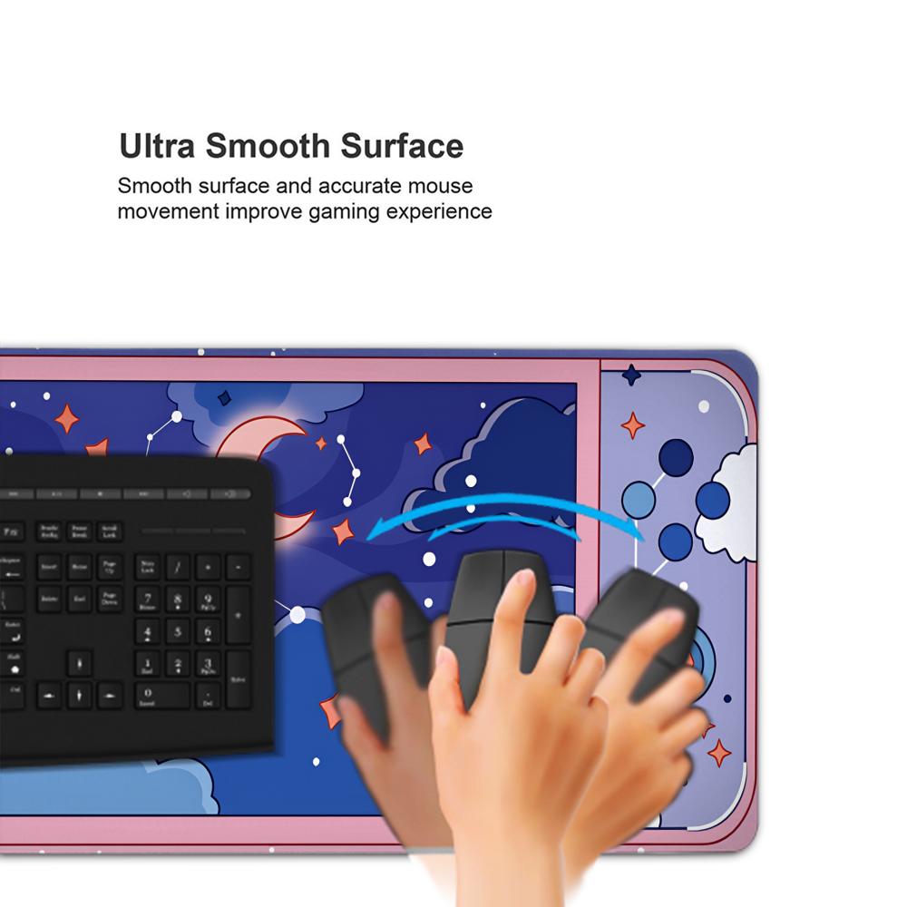 HYBXAXC Moon and Stars Large D - огляд і ціна Desk Setup Art