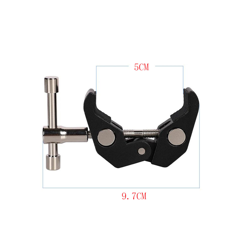 1/4Camera Metal Super Clamp wi - огляд і ціна Monitor Arm Clamp