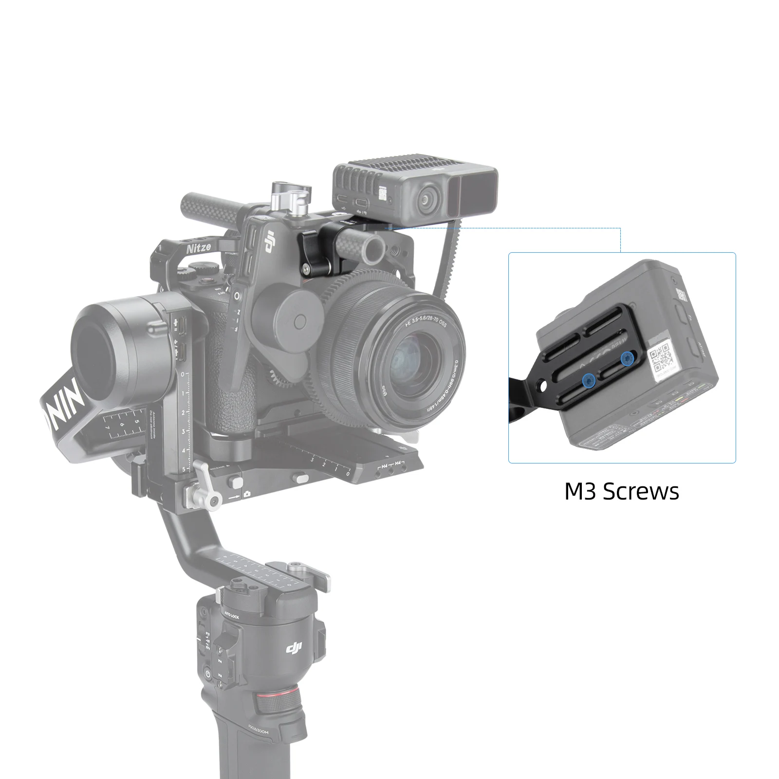 Nitze N10D 15mm Rod Clamp Adap - огляд і ціна Monitor Arm Clamp