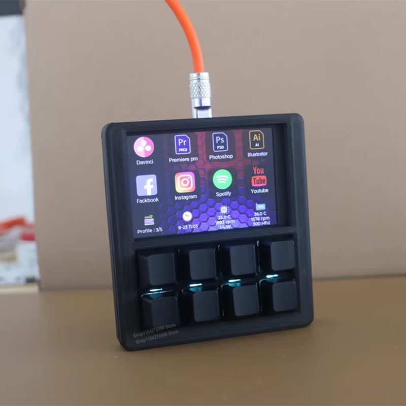DIY Quick Keyboard Desktop Con - огляд і ціна Desk Setup Programmer