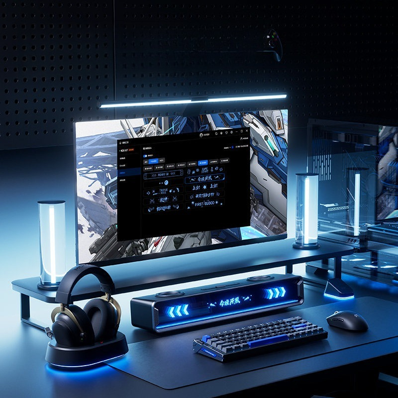 K20 GT Full Screen Subtitle Sp - огляд і ціна Speaker Desk Setup