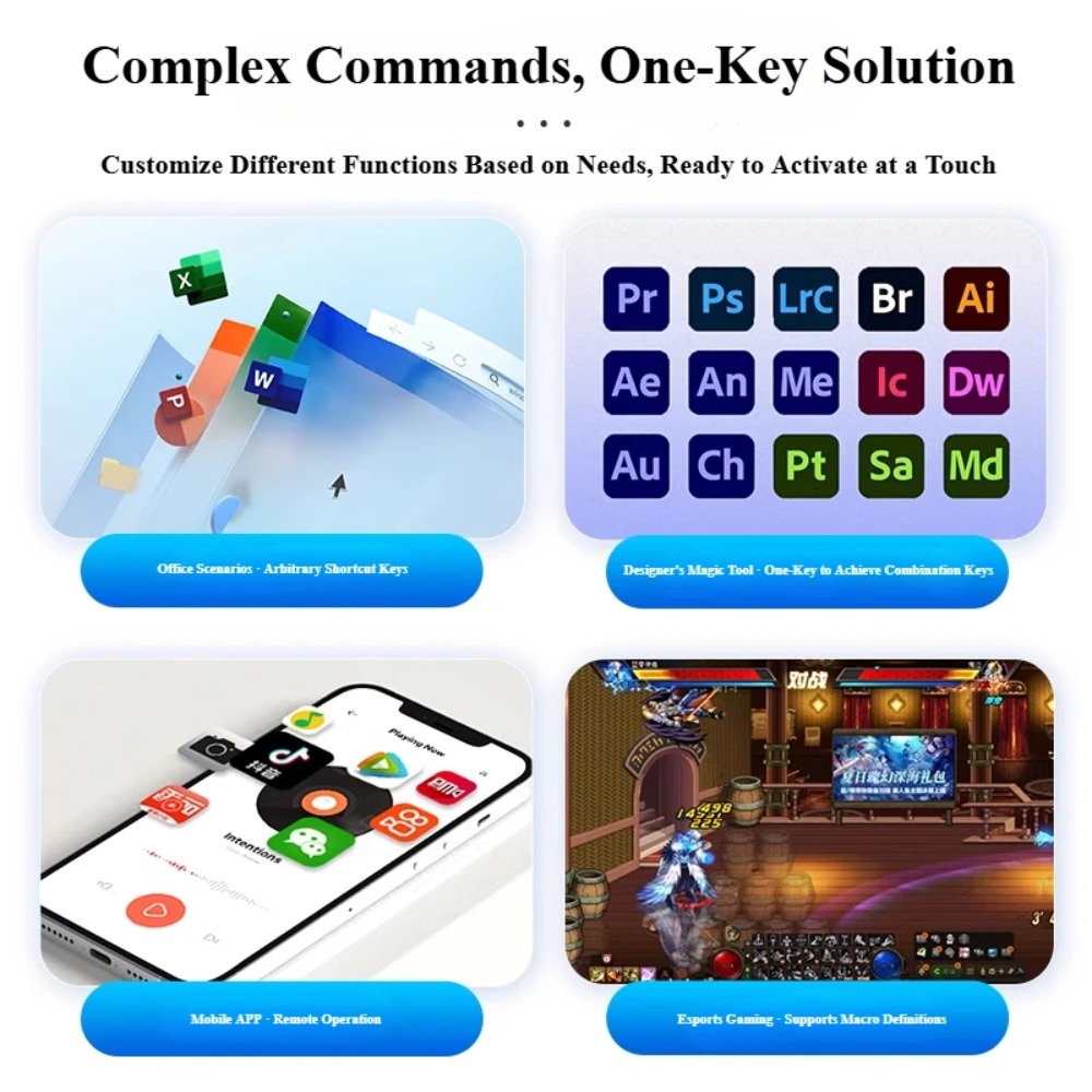 MK424Pro 4-Key Wireles Mini Ke - огляд і ціна Desk Setup Programmer