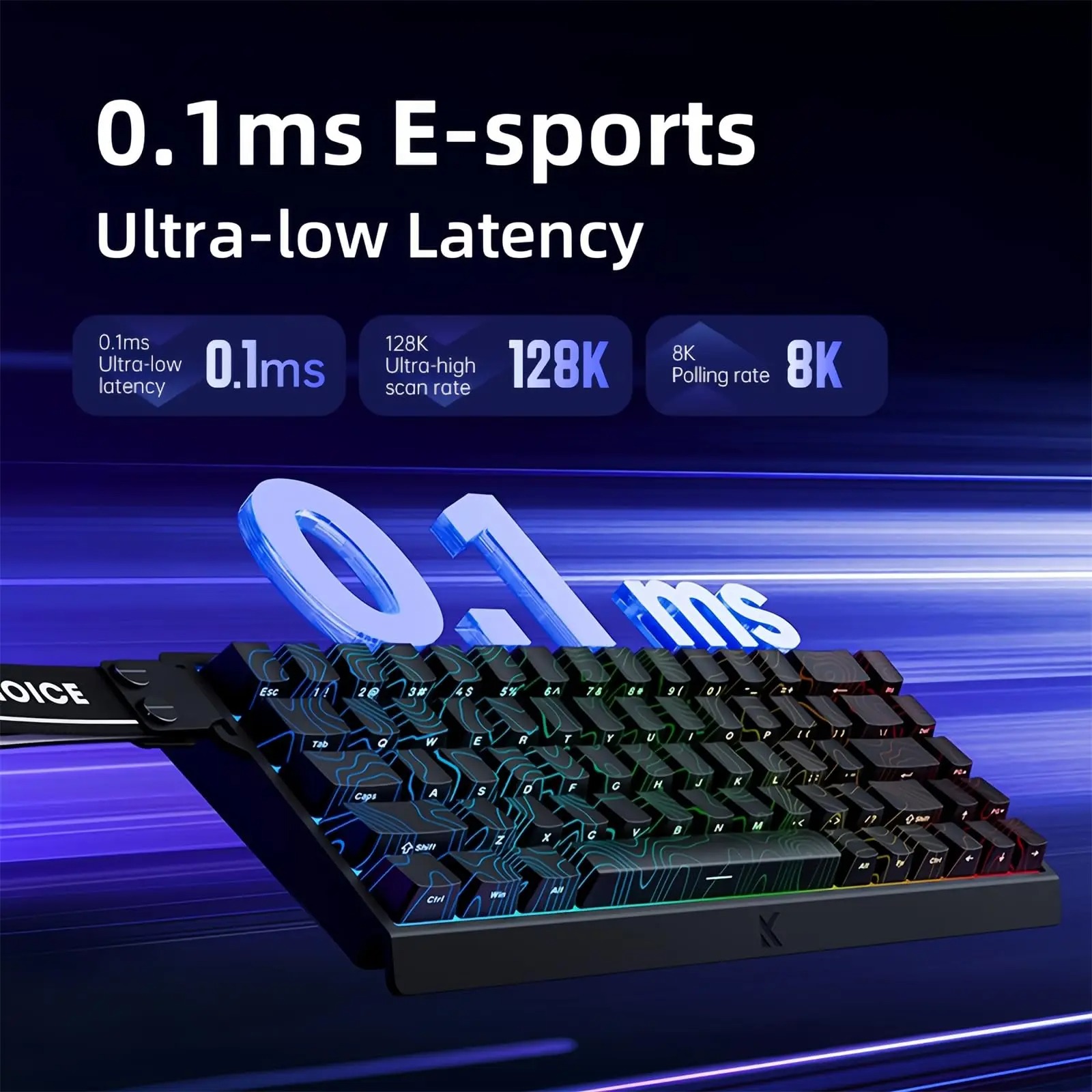 MCHOSE ACE 68 Magnetic Switch  - огляд і ціна Desk Setup Programmer