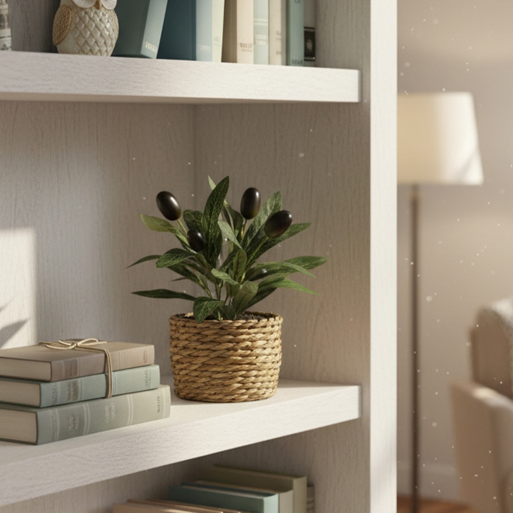 Artificial Plants Pocket Olive - огляд і ціна Desk Setup Plants