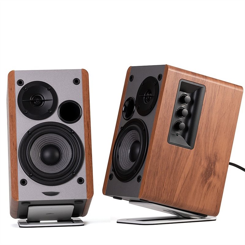 B03B-Desktop Speaker Stands 2P - огляд і ціна Speaker Desk Setup