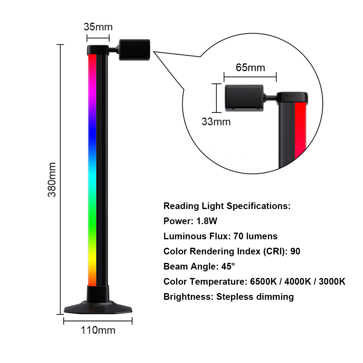Smart Light Bar LED RGB Music  - огляд і ціна Desk Setup Art