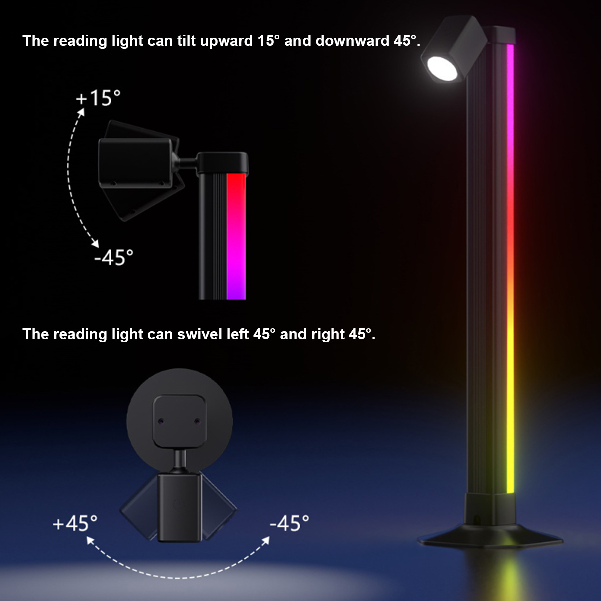 Smart Light Bar LED RGB Music  - огляд і ціна Desk Setup Art