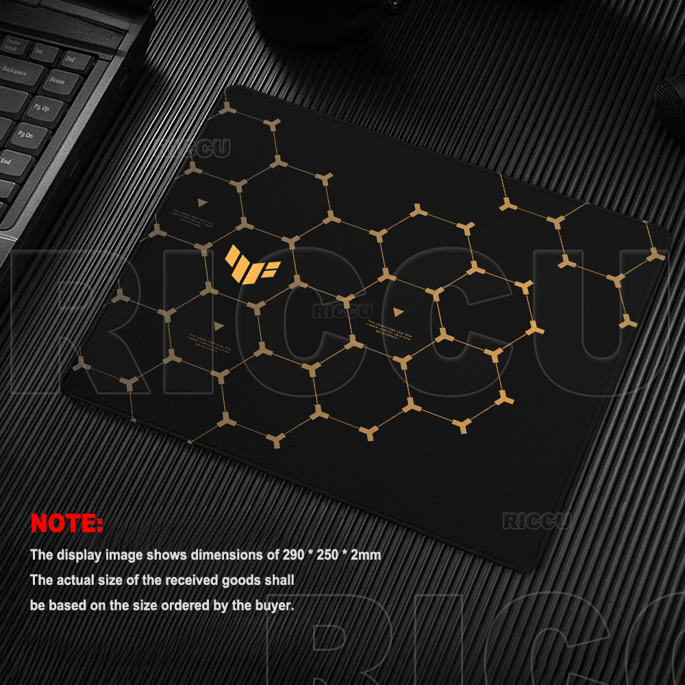 Hexagon TUF Gaming Mouse Pad R - огляд і ціна Desk Setup Black And White