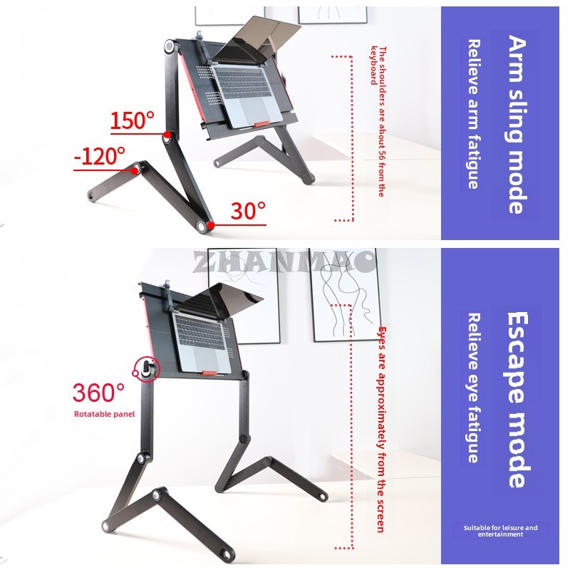 Lying Flat on The Bed, Laptop  - огляд і ціна Desk Setup Laptop